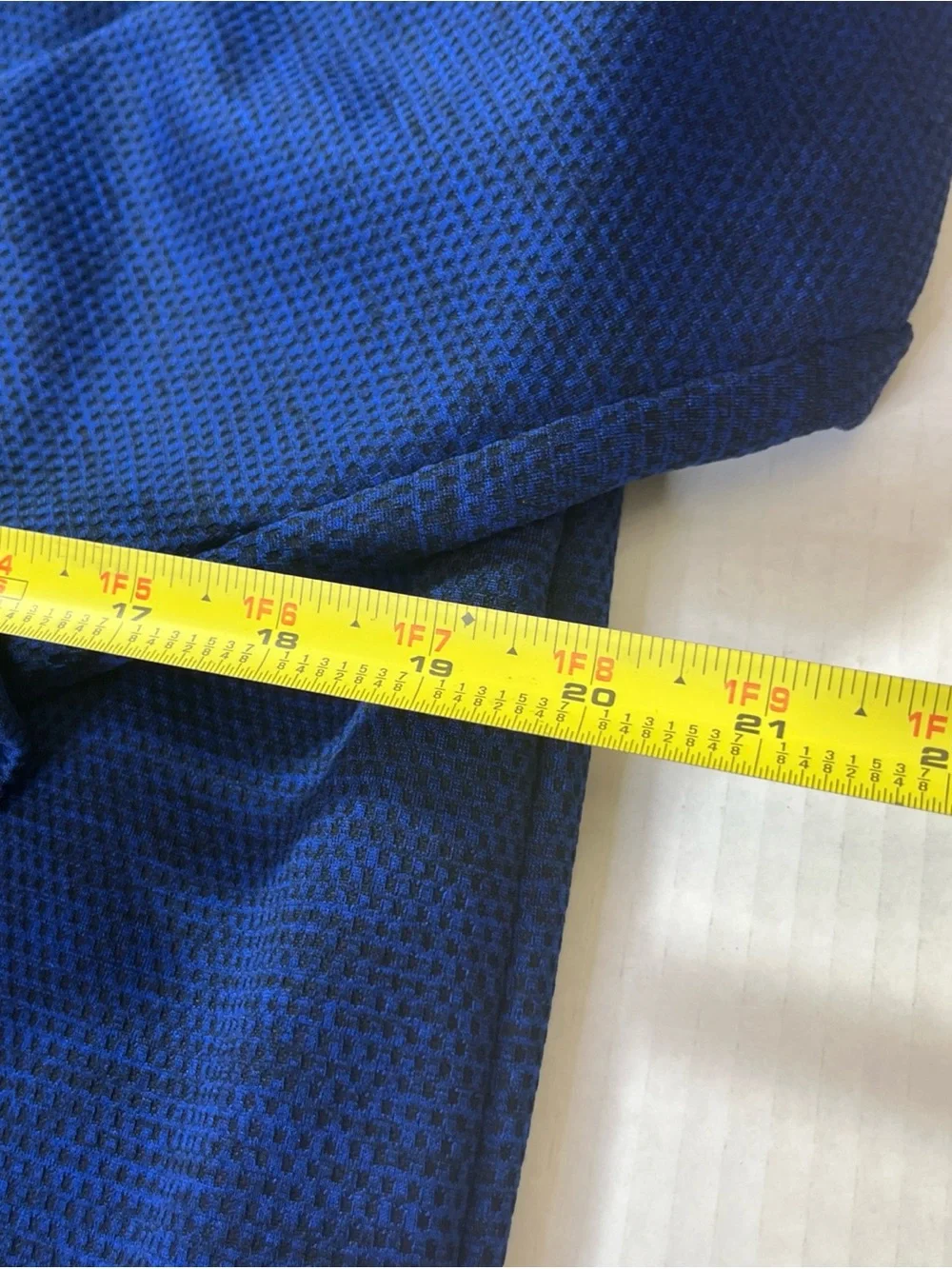 American Eagle Outfitters Men’s Blue Performance Full Zip Hoodie Size Medium